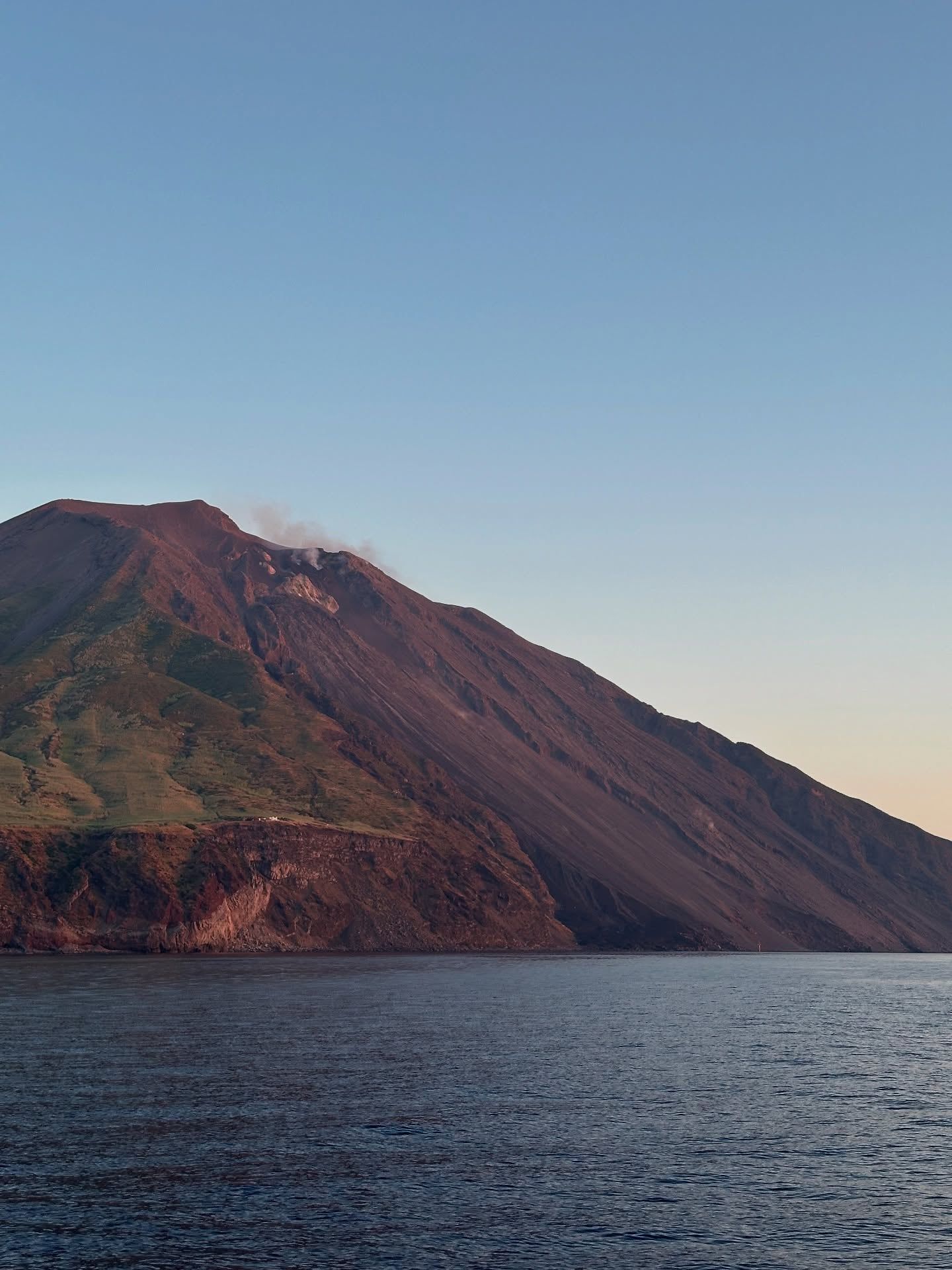 Vulkan Stromboli Ansicht